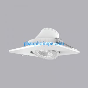 Den Downlight Dieu Chinh Goc Chieu Mat Vuong Dla2s 7w