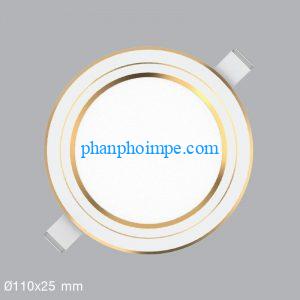 Den Led Panel Am Tran Rpl 7w Vien Vang 3 Che Do Mau