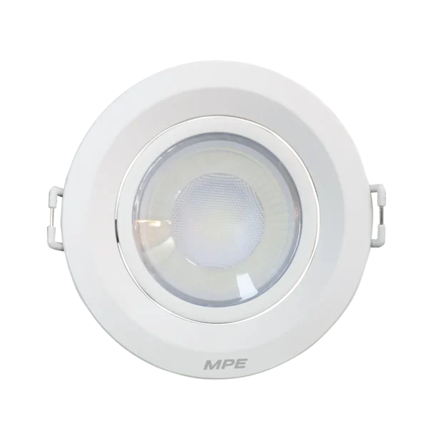 LED Downlight âm trần Chiếu điểm, Điều chỉnh hướng sáng, mặt tròn 9W ánh sáng trắng DLA2R-9T 3