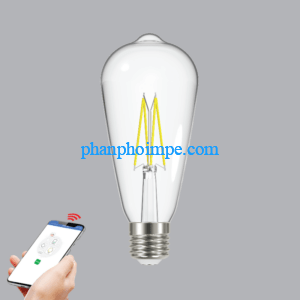 Đèn Led Filament Smart-Wifi MPE 6W ST64SC