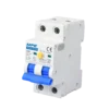 Cầu dao bảo vệ dòng rò quá tải, RCBO2 2 cực, 20A, 30mA, 6kA mã RCBO2-30/220 2