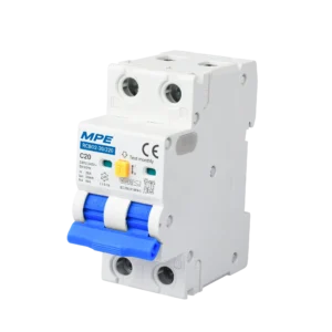 Cầu dao bảo vệ dòng rò quá tải, RCBO2 2 cực, 20A, 30mA, 6kA mã RCBO2-30/220