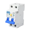 Cầu dao bảo vệ dòng rò quá tải, RCBO2 2 cực, 25A, 30mA, 6kA mã RCBO2-30/225 2