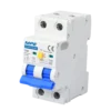 Cầu dao bảo vệ dòng rò quá tải RCBO2, 2 cực, 63A, 30mA, 6kA mã RCBO2-30/263