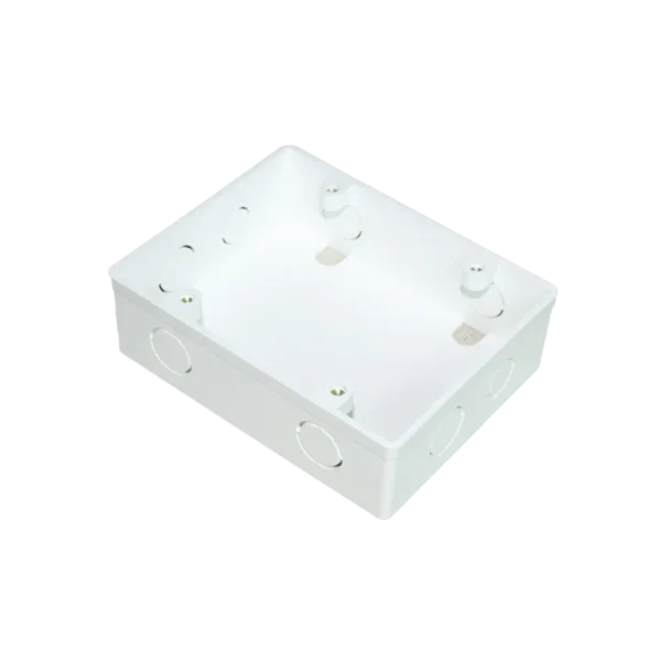 Hộp nhựa âm tường MPE A157ND – Dùng cho 2 mặt đơn 3