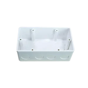 Hộp đế âm nhựa vuông kiểu Anh MPE A157V2