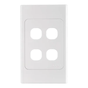 Mặt công tắc 4 lỗ MPE A204N
