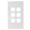 Mặt công tắc 6 lỗ MPE A206N