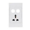Ổ cắm đơn đa năng 16A + 2 lỗ MPE A20USMXXN 2