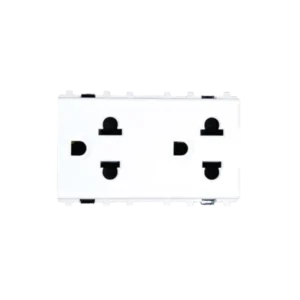 Ổ cắm đôi 3 chấu MPE A7UES2