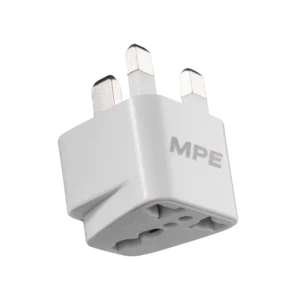 Ổ cắm du lịch MPE AD2 – 3 chân cắm kiểu Anh