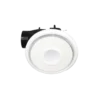 Quạt hút Ốp Trần MPE AFCL-130R6 mặt tròn kết hợp đèn DLC-6/3C