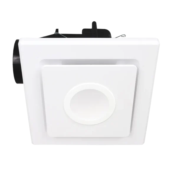 Quạt hút Ốp Trần MPE AFCL-130S6 mặt vuông kết hợp đèn DLC-6/3C 3