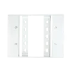 Hộp nhựa nổi MPE AK2237N – Dùng cho mặt & ổ cắm Seri A20, viền A20-WN 1