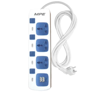 Ổ cắm di dộng MPE AM3S-2USB – Tích hợp 2 cổng sạc USB
