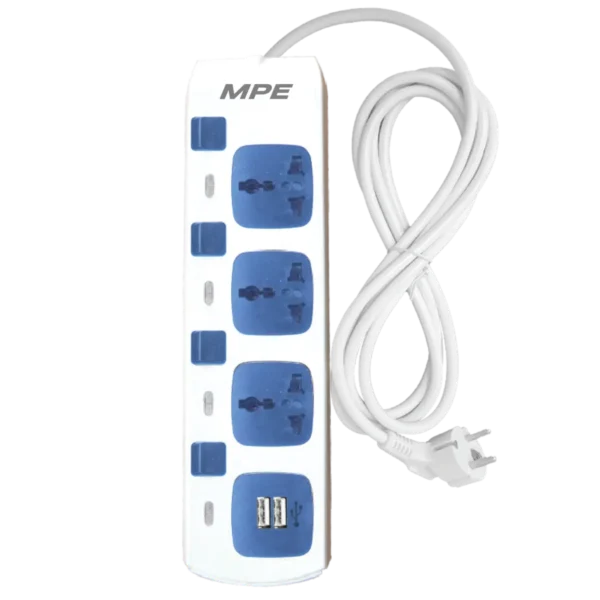 Ổ cắm di dộng MPE AM3S-2USB – Tích hợp 2 cổng sạc USB 3