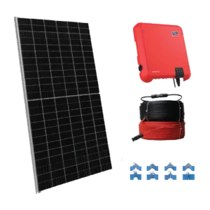 HỆ THỐNG ĐIỆN MẶT TRỜI 5.52 kWp 1 PHA (Gói bảo hành 10 năm)