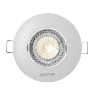 Đèn LED Downlight 7W MPE DLA2R mặt tròn