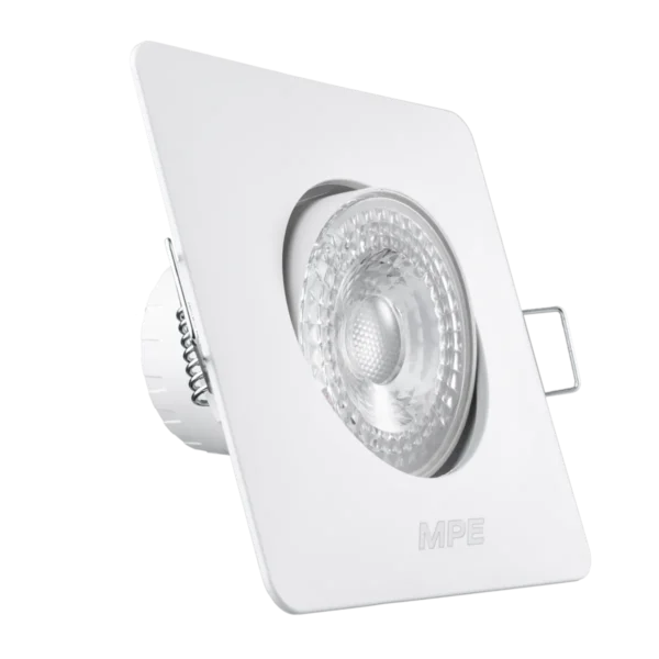 Đèn LED Downlight 3W MPE DLA2S mặt vuông 3