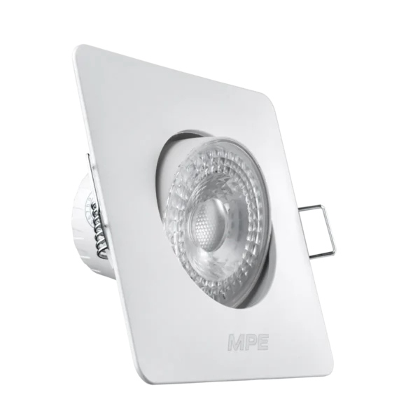 Đèn LED Downlight 5W MPE DLA2S mặt vuông 3