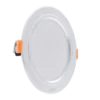 Đèn LED Downlight 3 màu 5W MPE DLB2 viền Bạc 2