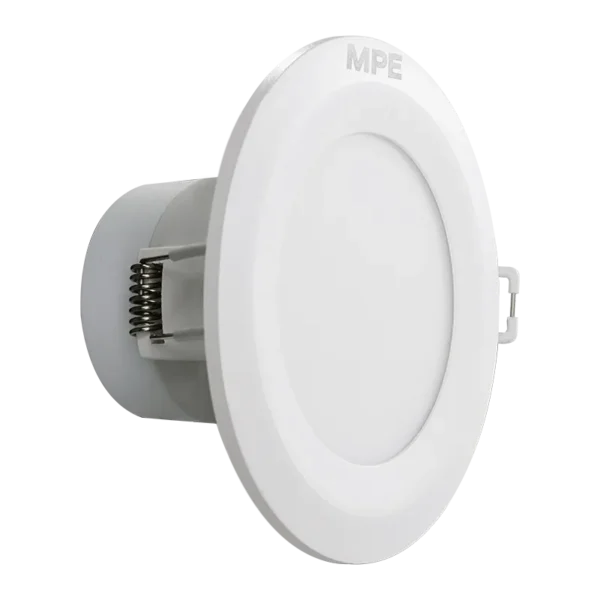 Đèn LED Downlight 3 màu 9W MPE DLC dễ lắp đặt 3