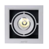 Đèn LED Downlight đơn 12W MPE DLS mặt vuông