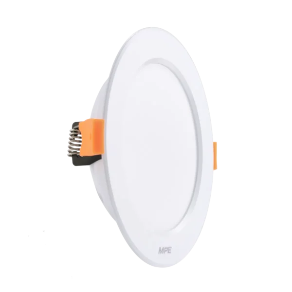 Đèn LED Downlight 9W Ø140 MPE DLT2 viền Trắng 3