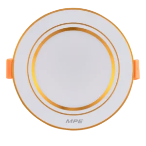 Đèn LED Downlight 3 màu 9W Ø105 MPE DLV tản nhiệt nhanh
