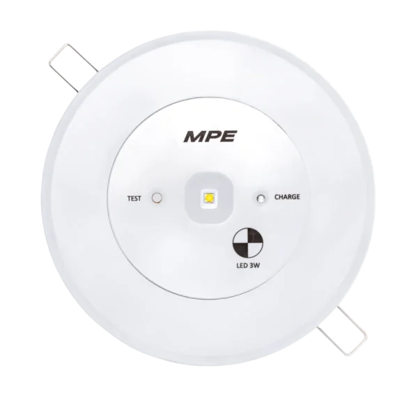 Đèn led âm trần khẩn cấp 3W MPE EM-AT downlight 3