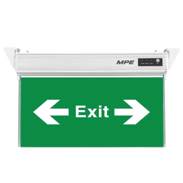 Đèn led exit 3W MPE EX2LR – 2 mặt trái & phải 3