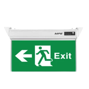 Đèn led exit 3W MPE EXL – 1 mặt trái
