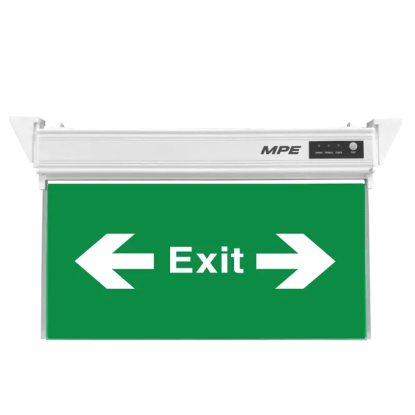 Đèn led exit 3W MPE EXLR – 1 mặt trái & phải 3