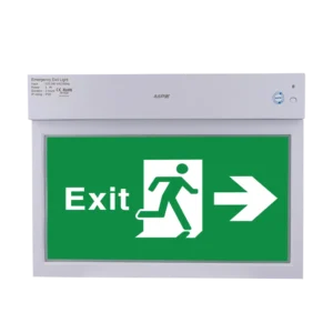 Đèn led exit đa năng 3W MPE EXR/M 1 mặt phải