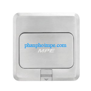 Ổ cắm âm sàn vuông MPE FA-60 – Màu xám (không bao gồm đế)