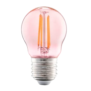Đèn led filament hồng 2.5W MPE FLM-3PK
