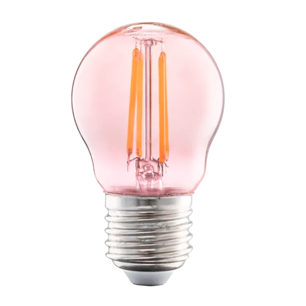 Đèn led filament hồng 2.5W MPE FLM-3PK 3