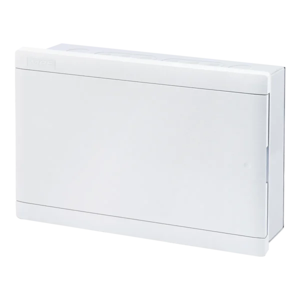 Tủ điện âm tường thanh ray điều chỉnh đa hướng, nắp mở ngang chứa MCB 14-16 cực mã G-16 3