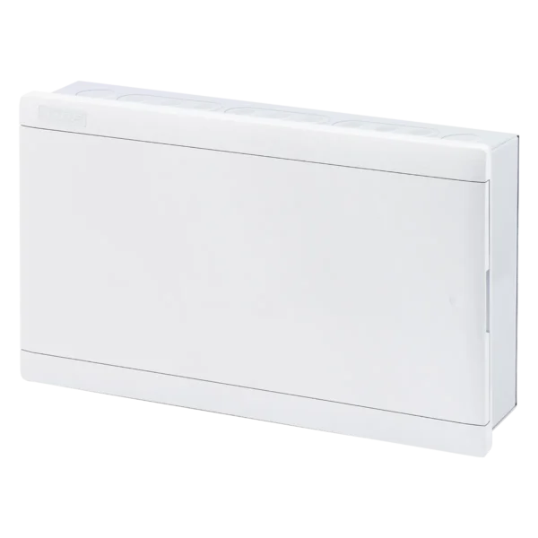 Tủ điện âm tường thanh ray điều chỉnh đa hướng, nắp mở ngang chứa MCB 18-20 cực mã G-20 3