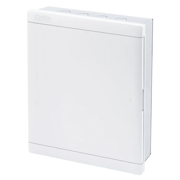 Tủ điện âm tường thanh ray điều chỉnh đa hướng, nắp mở ngang chứa MCB 20-24 cực mã G-24 3