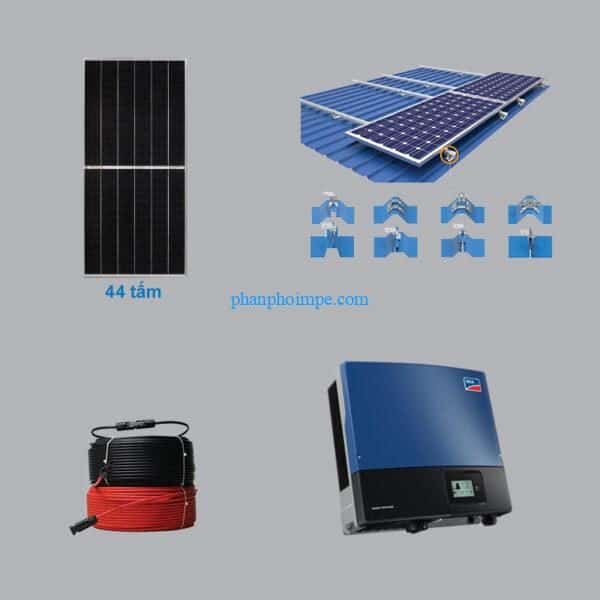 Hệ Thống Điện Mặt Trời 20.24 kWp 3 Pha 3