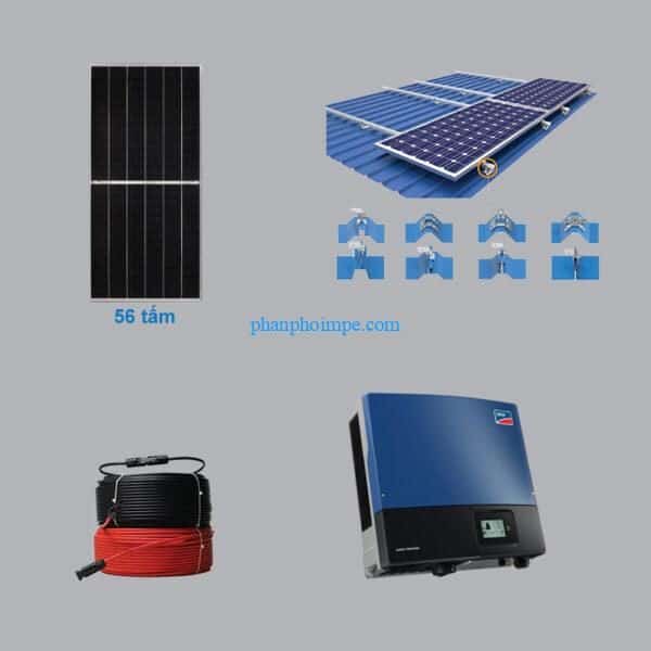 Hệ Thống Điện Mặt Trời 25.76 kWp 3 Pha 3
