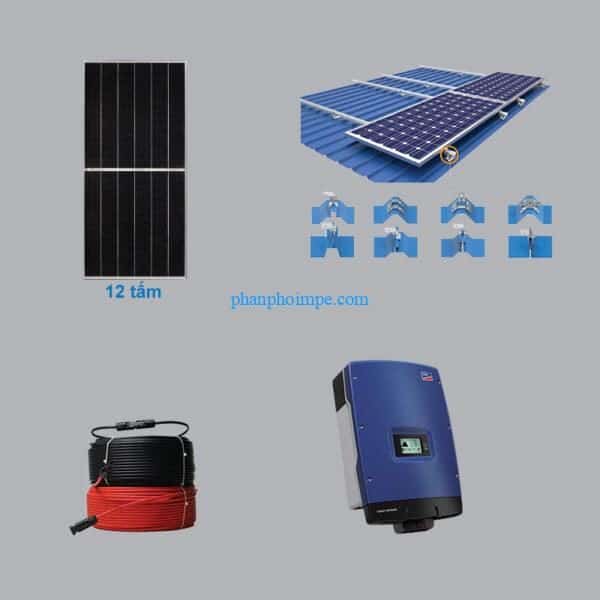 Hệ Thống Điện Mặt Trời 5.52 kWp 3 Pha 3