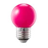 Đèn Led bulb 1.5W MPE LBD-3PK hồng 2