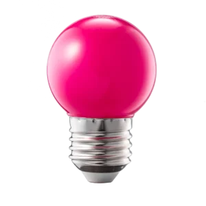 Đèn Led bulb 1.5W MPE LBD-3PK hồng