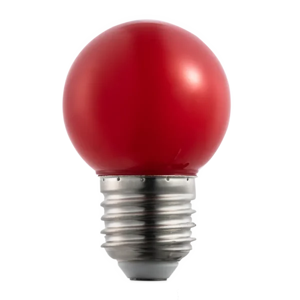 Đèn led bulb 1.5W MPE LBD-3R đỏ 3