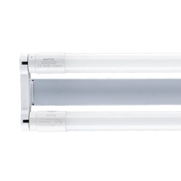 Đèn led tube thuỷ tinh 18W MPE MGT-220T/V – 2 bóng 1.2m 3