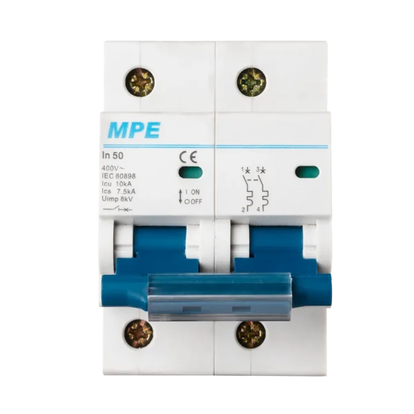 Cầu dao tự động MP10-C250 chứa MCB 2 cực 3