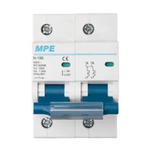 Cầu dao tự động MP10-C2100 chứa MCB 2 cực