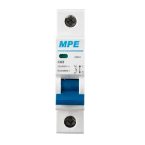 Cầu dao tự động MP4-C163 chứa MCB 1 cực